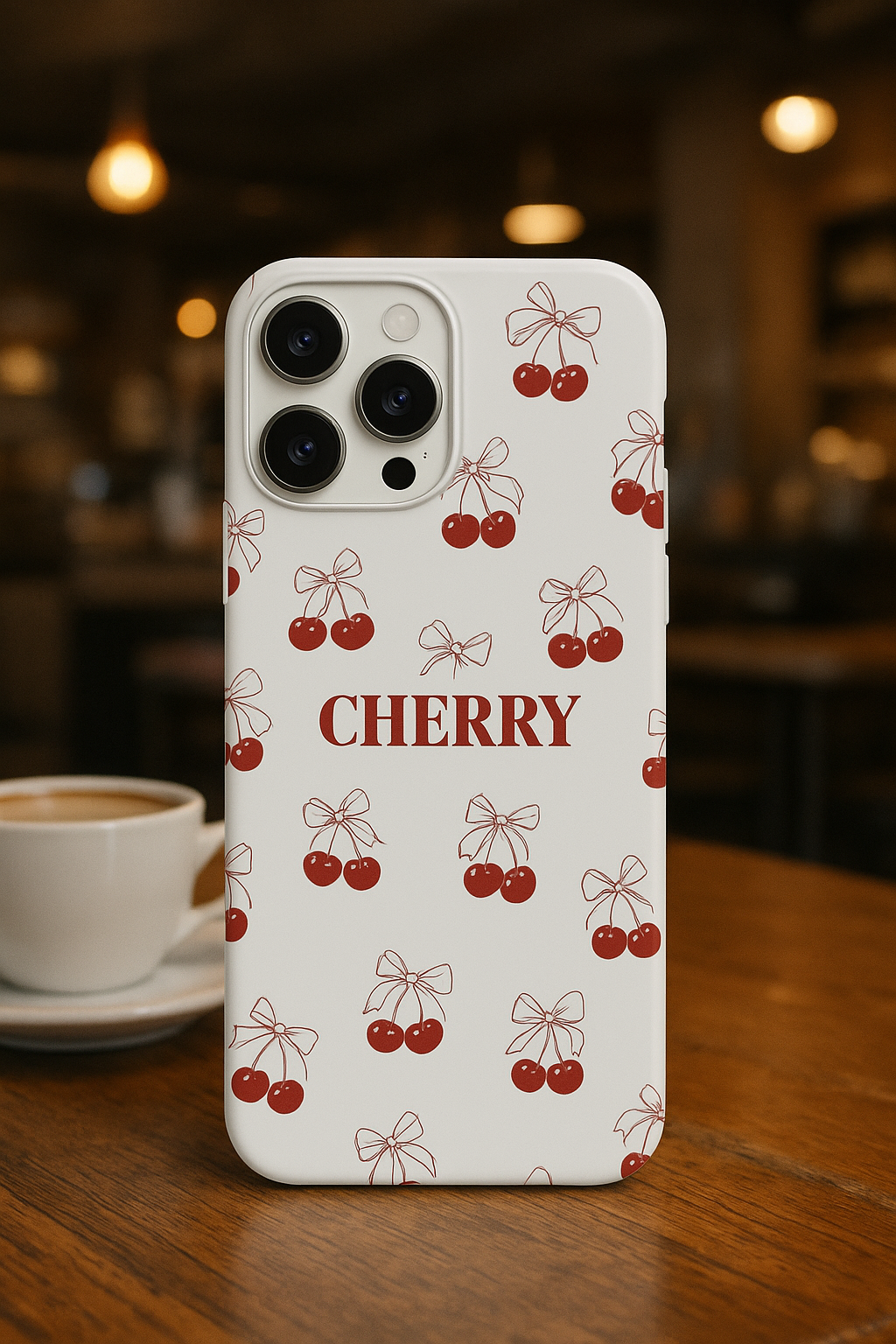 Cherry Nazar Desenli Lüx PremiumTelefon Kılıfı --- 20