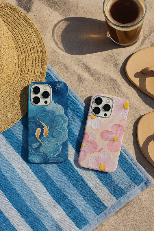 Deniz Temalı Lüx Premium Telefon Kılıfı ---006