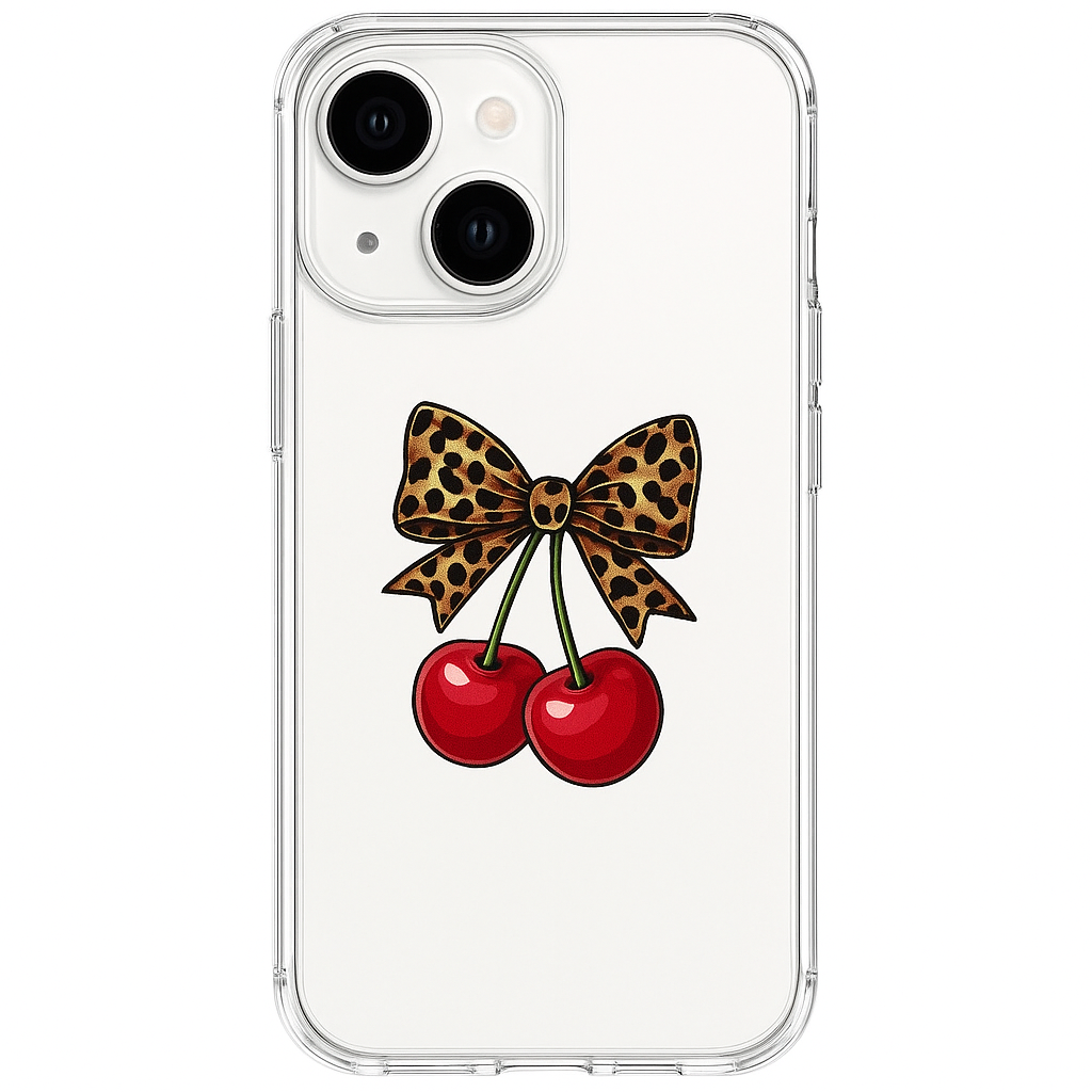 Kurdele Leopar Şeffaf Kılıf **237