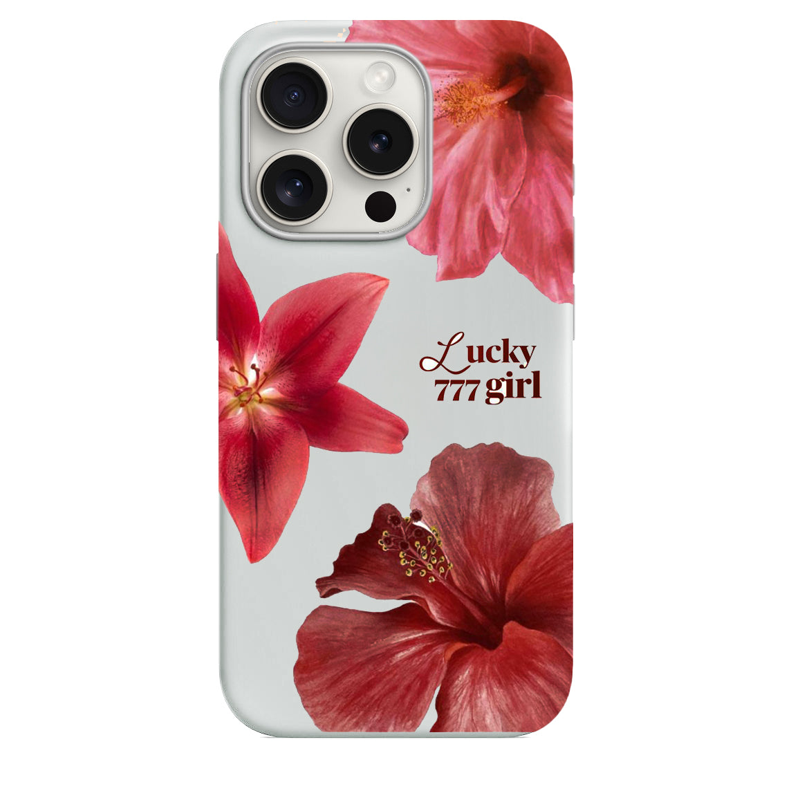 777 Desenli Lüx Premium Telefon KIlıfı