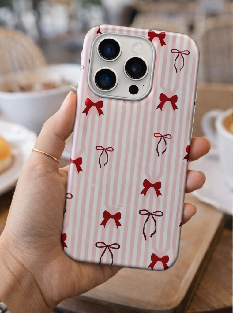 Kurdele Desenli Lüx Premium Telefon Kılıfı **455