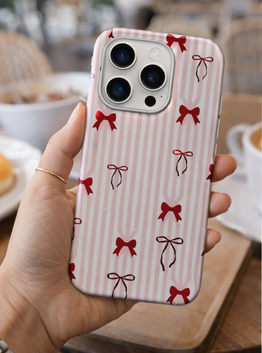 Kurdele Desenli Lüx Premium Telefon Kılıfı **455