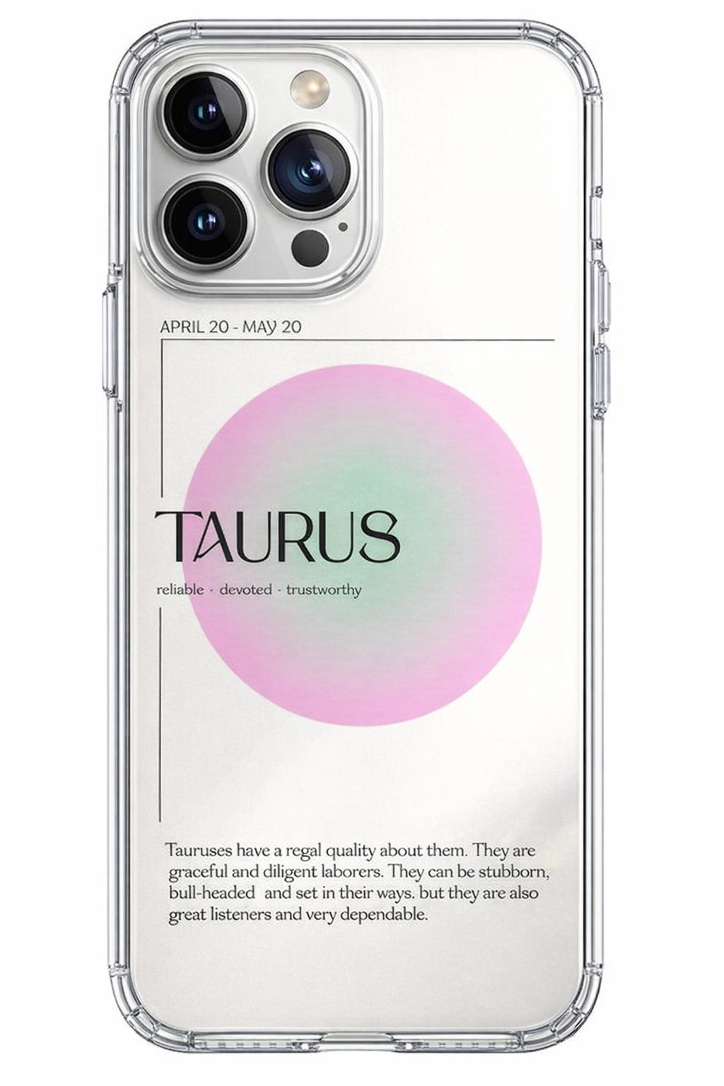 Şeffaf Kılıf Burç Serisi