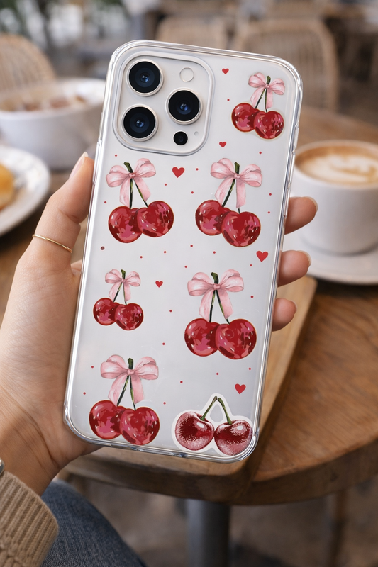 Cherry Şeffaf Kılıf