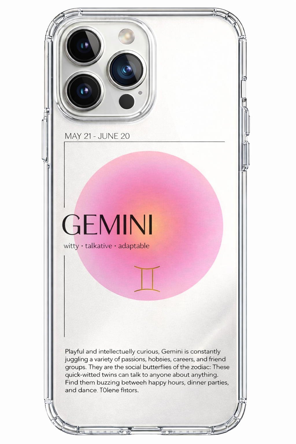 Şeffaf Kılıf Burç Serisi