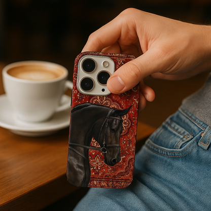 Etnik Desenli Lüx PremiumTelefon Kılıfı --- 0002