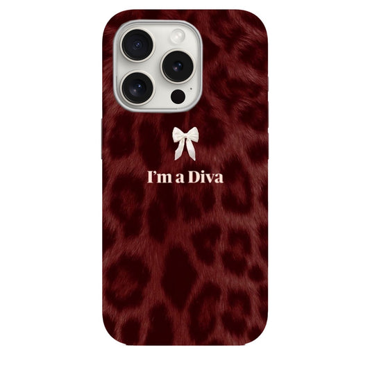 I Am Diva Desenli Lüx Premium Telefon Kılıfı **445