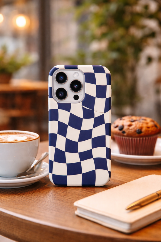 Lüx Premium Düzensiz Desenli Telefon Kılıfı --- 0093