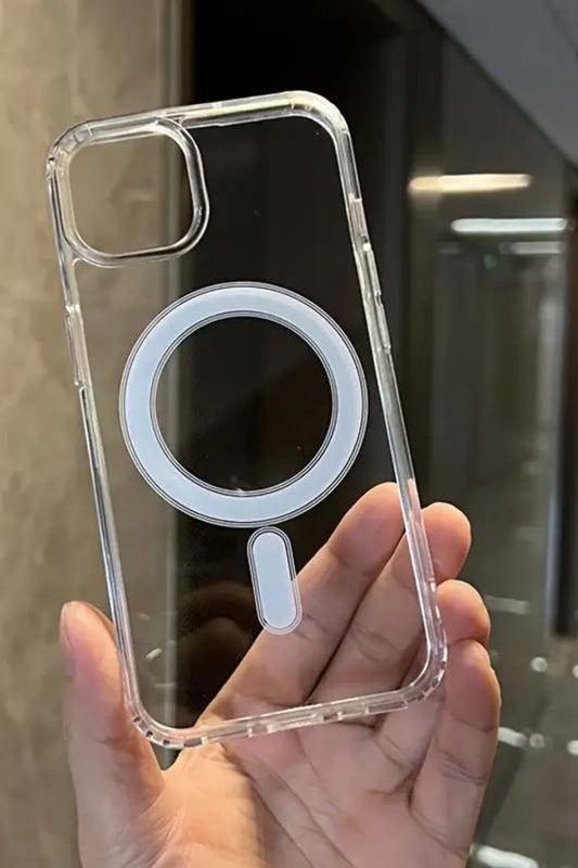 Şeffaf Magsafe Telefon Kılıfı