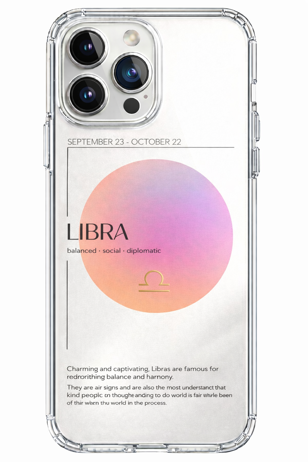 Şeffaf Kılıf Burç Serisi