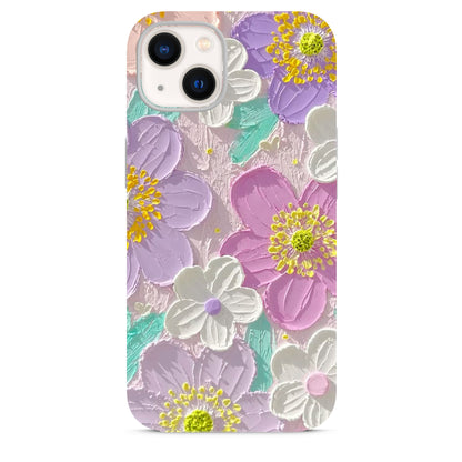 Renkli Çiçekler Lüx PremiumTelefon Kılıfı --- 0083