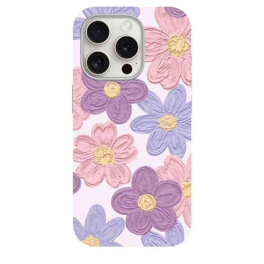 Çiçek Desenli Lüx PremiumTelefon Kılıfı --- 0041