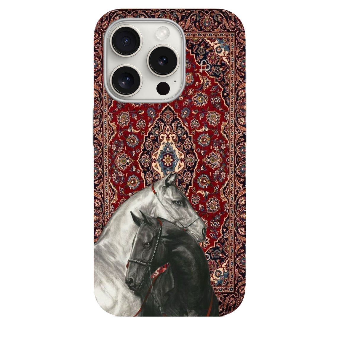 Atların Asilliği Etnik Desenli Lüx PremiumTelefon Kılıfı --- 0033