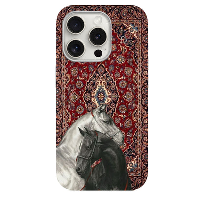 Atların Asilliği Etnik Desenli Lüx PremiumTelefon Kılıfı --- 0033