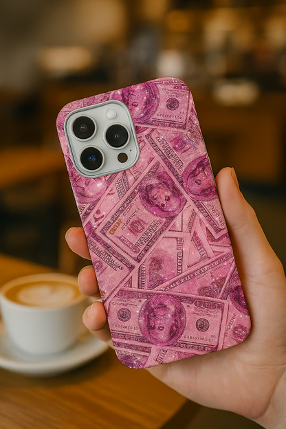 Parılıtı Desenli Lüx PremiumTelefon Kılıfı --0026