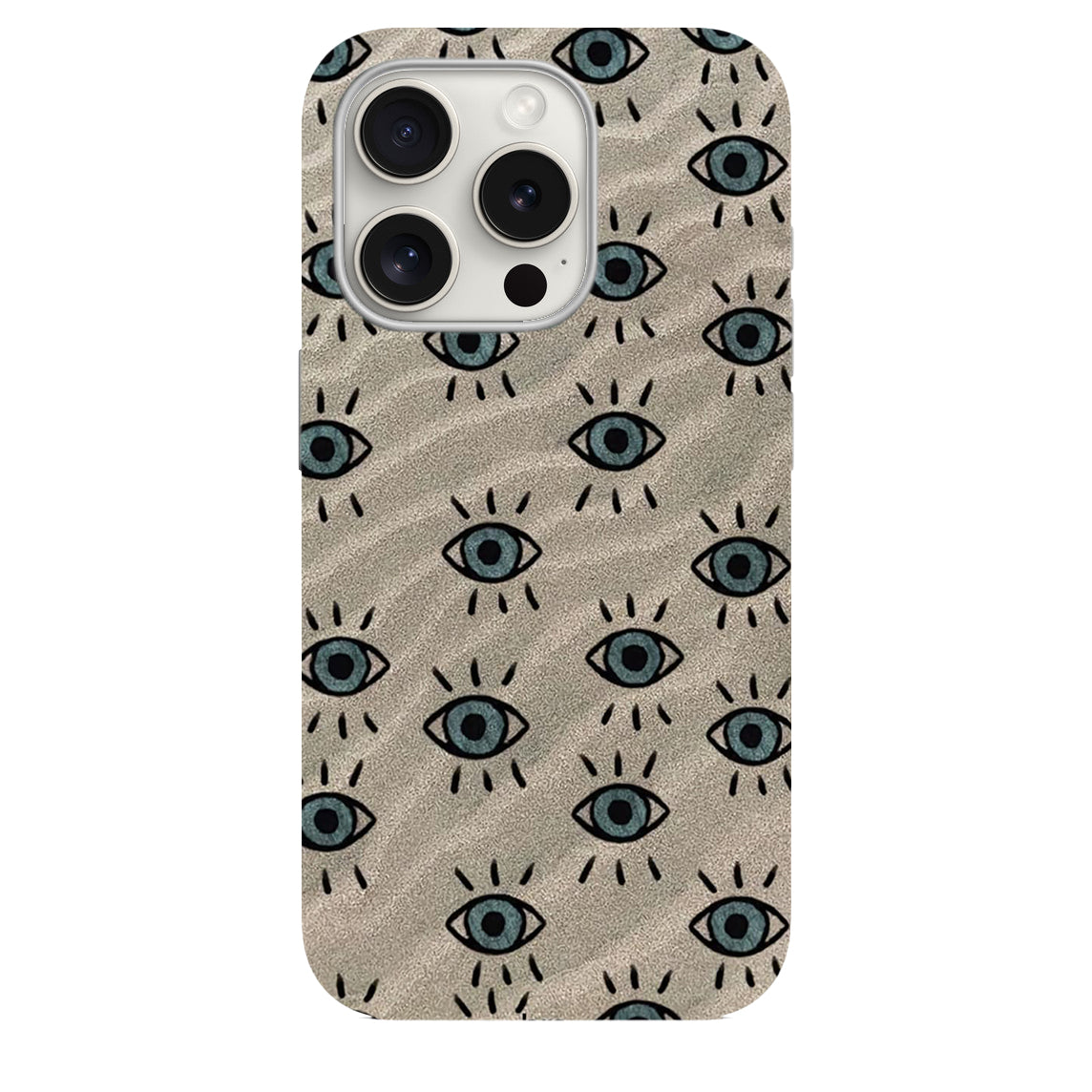 Etnik DEsenleri Yansıtan Nazar Motifli Lüx Premium Telefon Kılıfı -- 146