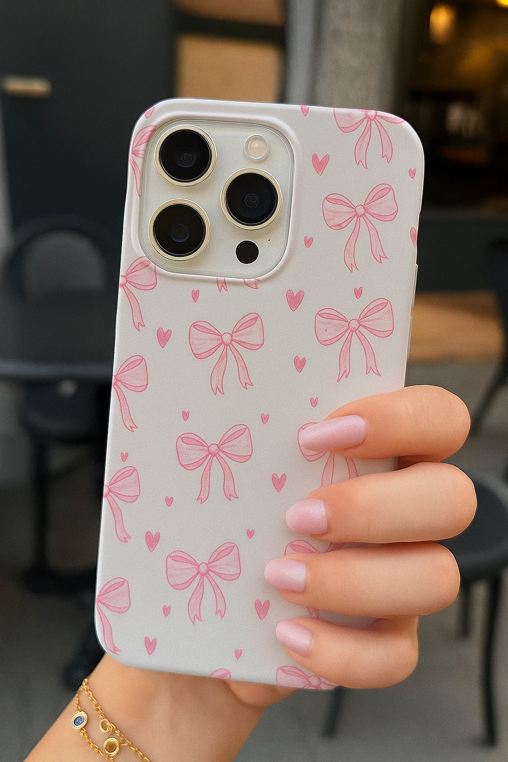 Kurdele Desenli Lüx PremiumTelefon Kılıfı --- 0063