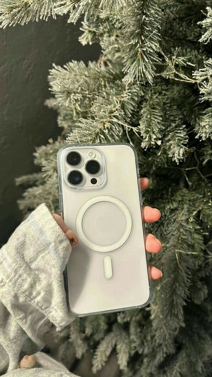 Şeffaf Magsafe Telefon Kılıfı
