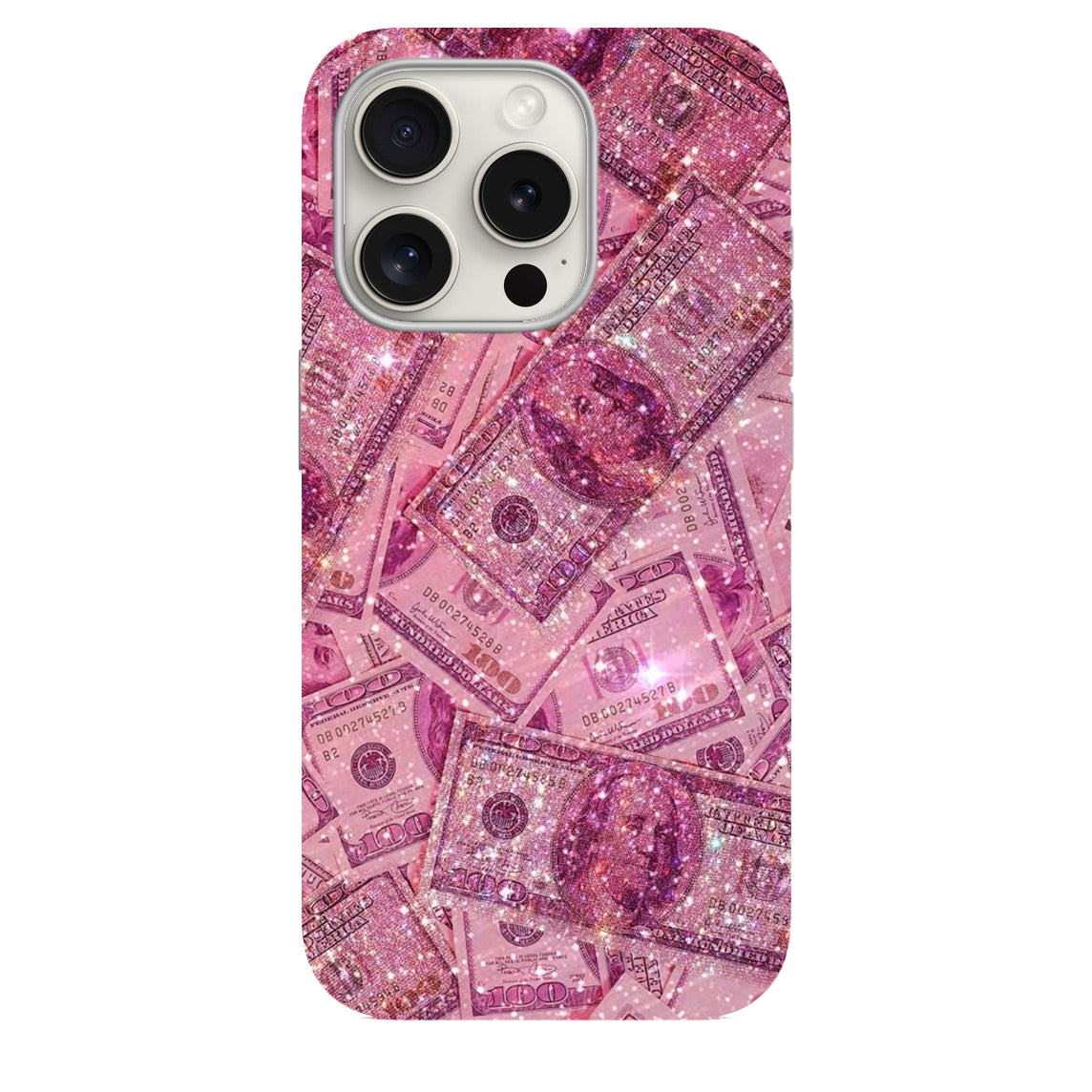 Parılıtı Desenli Lüx PremiumTelefon Kılıfı --0026