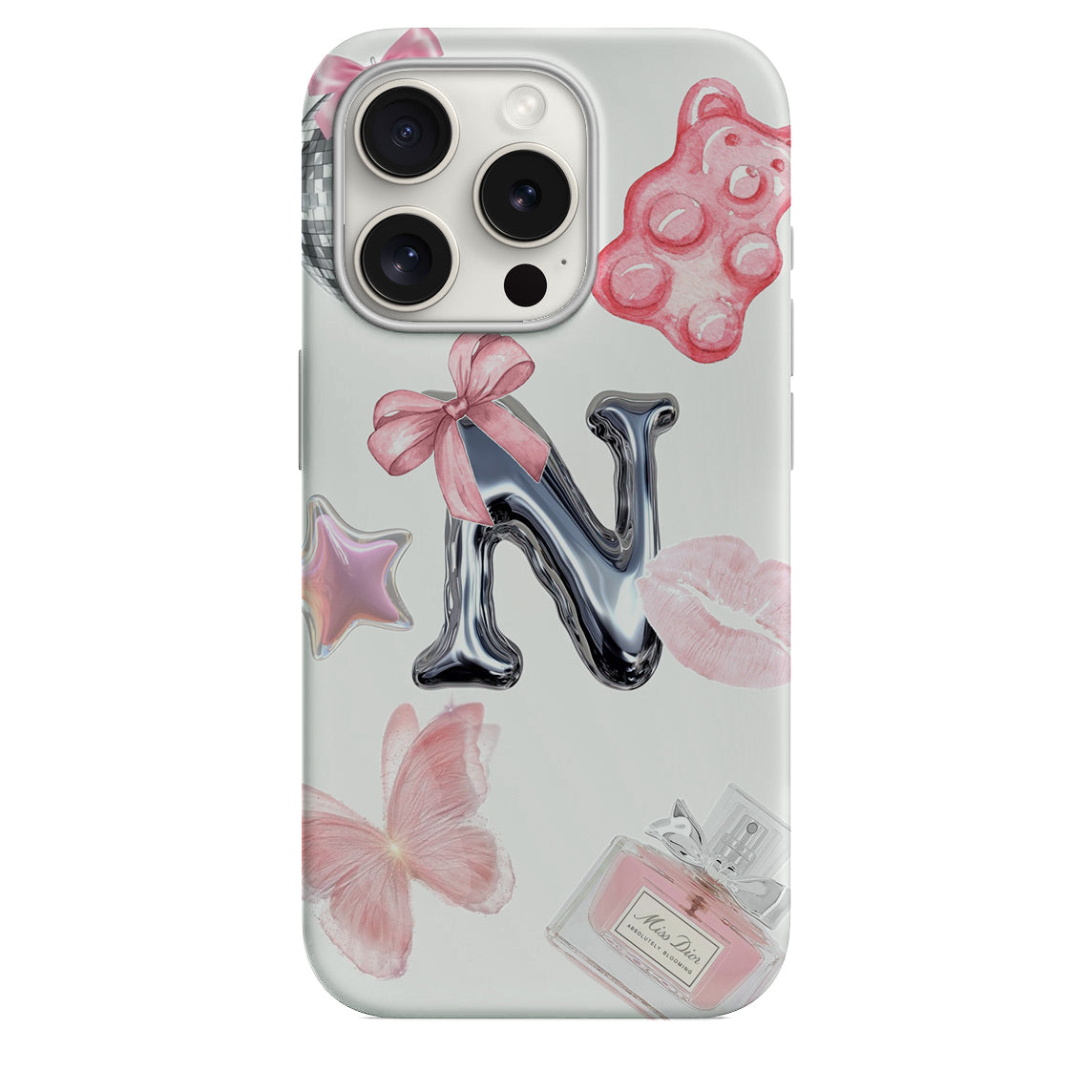 N Harf Lüx PremiumTelefon Kılıfı --- 180