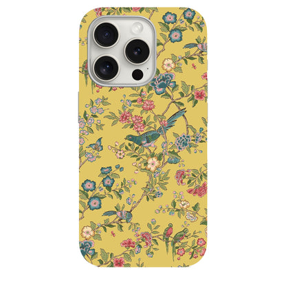 Renkli Çiçek Temalı Lüx PremiumTelefon Kılıfı --- 0010