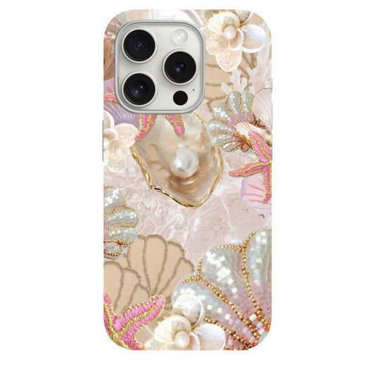 İstiridye Desenli Lüx PremiumTelefon Kılıfı --- 27