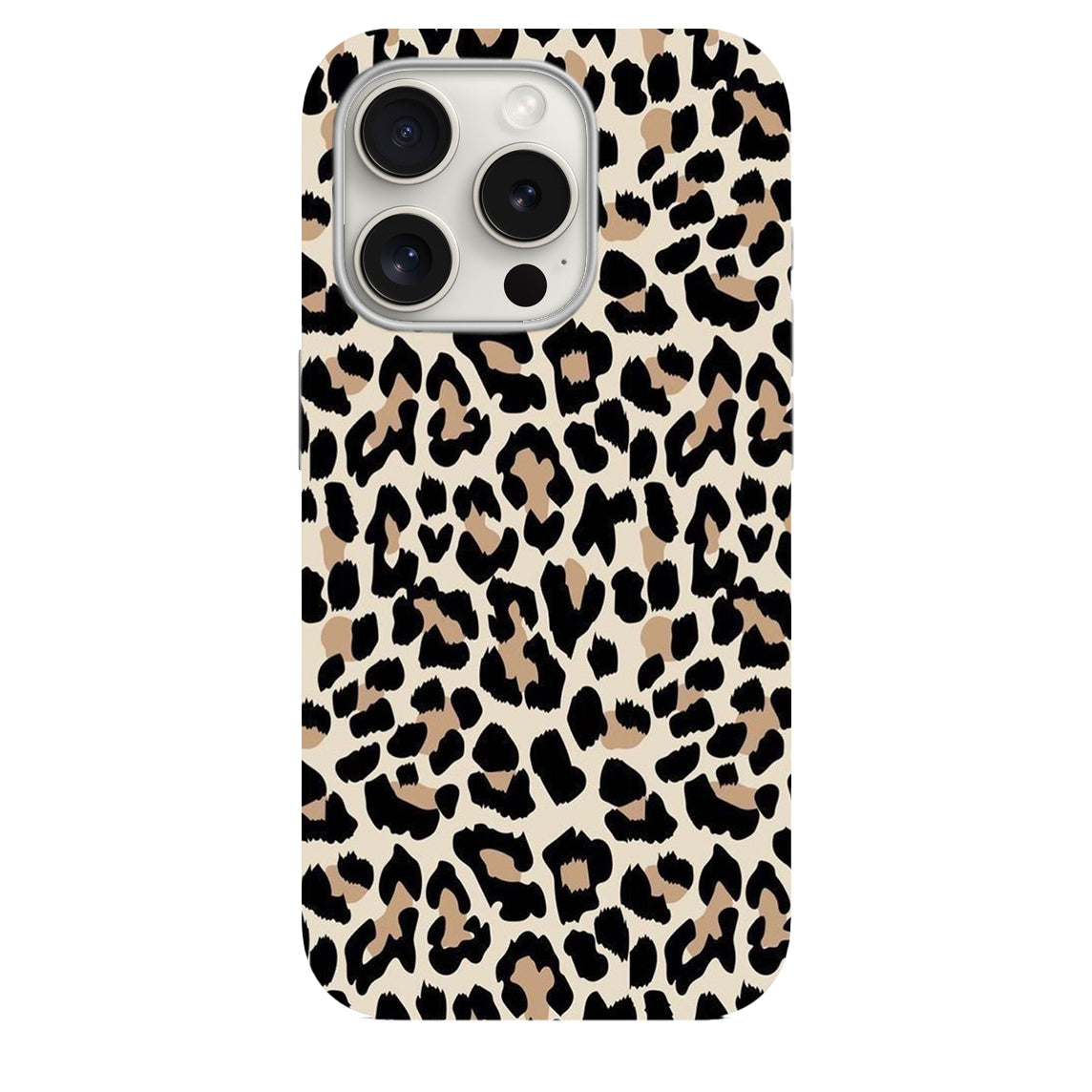 Leopar Desenli Lüx Premium Telefon Kılıfı -- 132