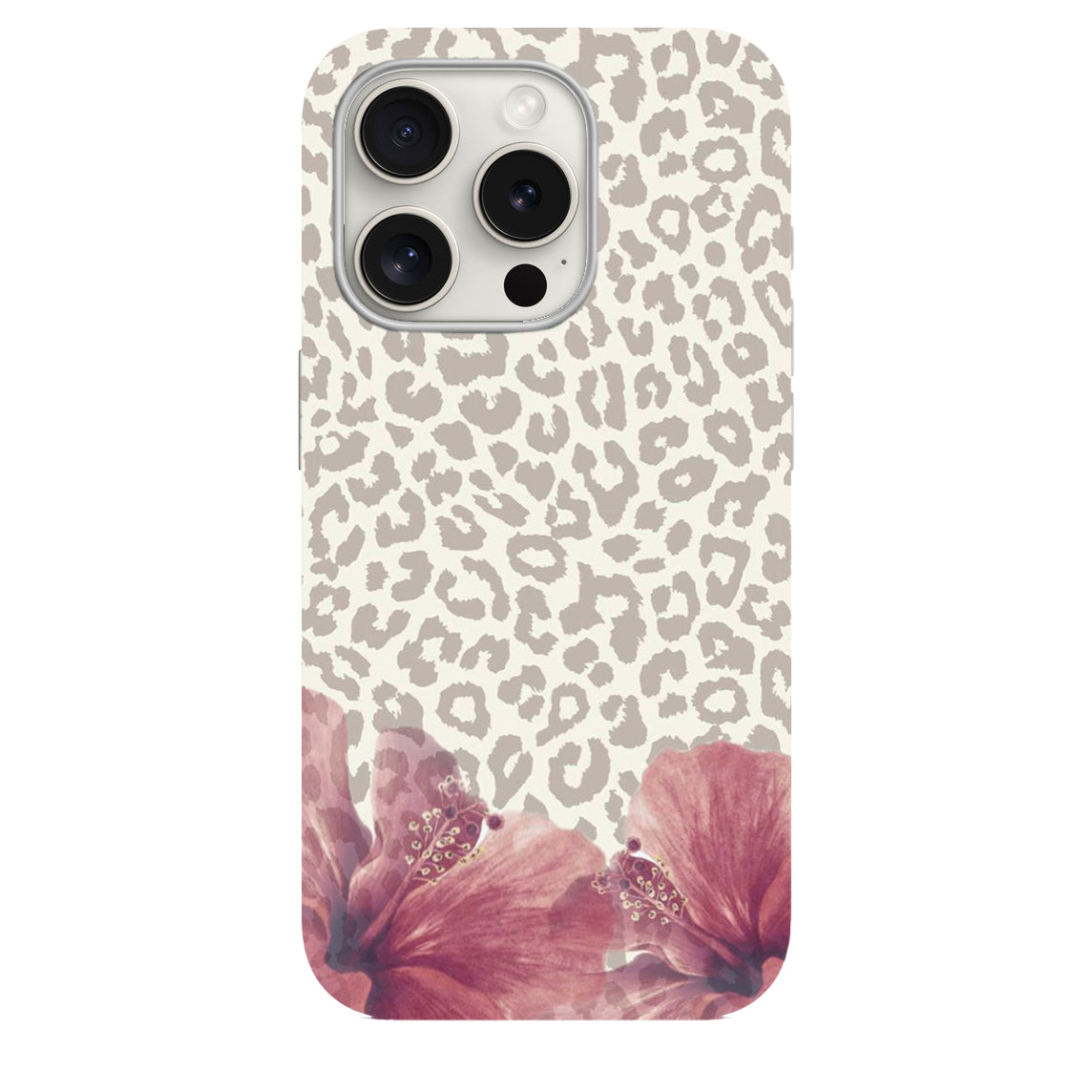 Soft Leopar  Desenli Lüx Premium Telefon Kılıfı --- 105