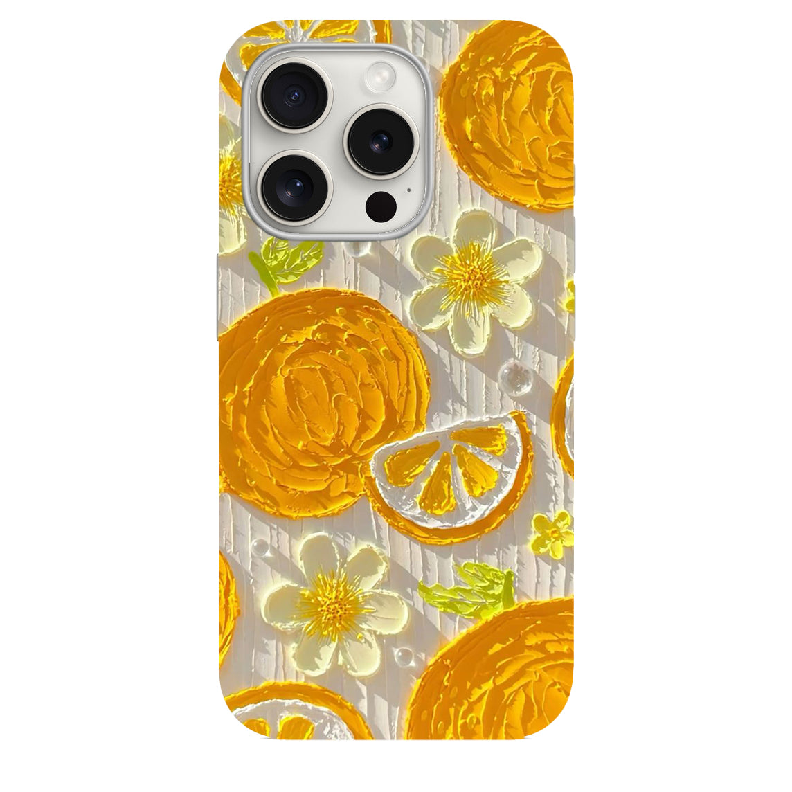 Renkli Çiçekler Lüx Premium Telefon Kılıfı --- 0075